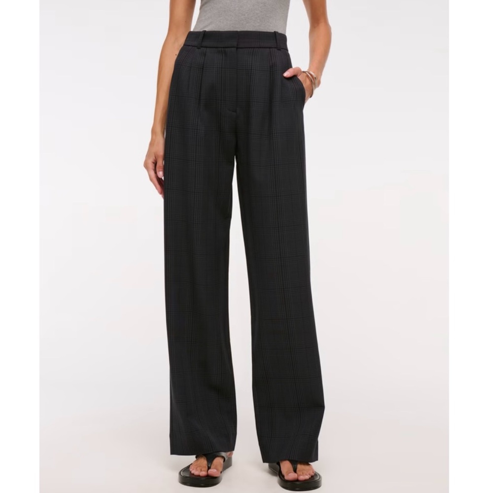 Abercrombie Sloane Tailored Wide Leg Pant